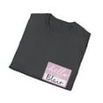 thumbnail image 4 of Novelty Hello My Name Is Blair Women Wife Tag Nickname Fun Cute Name Tag Blair Grandma Mom Tag Funny Daughter Unisex Softstyle T-Shirt, 4 of 4
