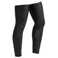 thumbnail image 1 of Calentadores de piernas para ciclismo 1 par de calentadores de rodilla elásticos para hombres y mujeres (M) negro, 1 of 6