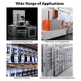 thumbnail image 3 of UKK500 C45 Terminal Block Junction Box,Terminal Distribution Box 690V 500A Single Pole Rail Power Junction Box Branch Box for Electricity, 3 of 8