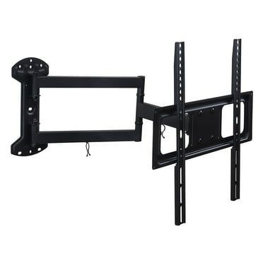 Mount-It! Full-Motion TV Wall Mount, Long 24" Extension, for 32" to 55" TV's, Capacity 77 lbs., Works on Corner Walls