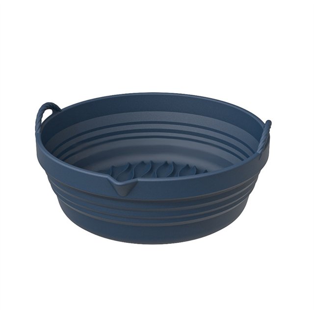 TIELUTT Air Fryer Silicone Pots Silicone Air Air Fryer Tray for Oven Large Air Fryer Tray Replacement Square Air Fryer Tray for Oven Stainless Steel Air Fryer Tray for Oven round Air Fryer Tray for O