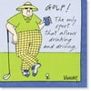 Humorous "Golf" Beverage Napkins