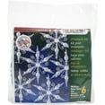thumbnail image 1 of Holiday Beaded Ornament Kit-Light Sapphire Snowflake Makes 6, 1 of 2