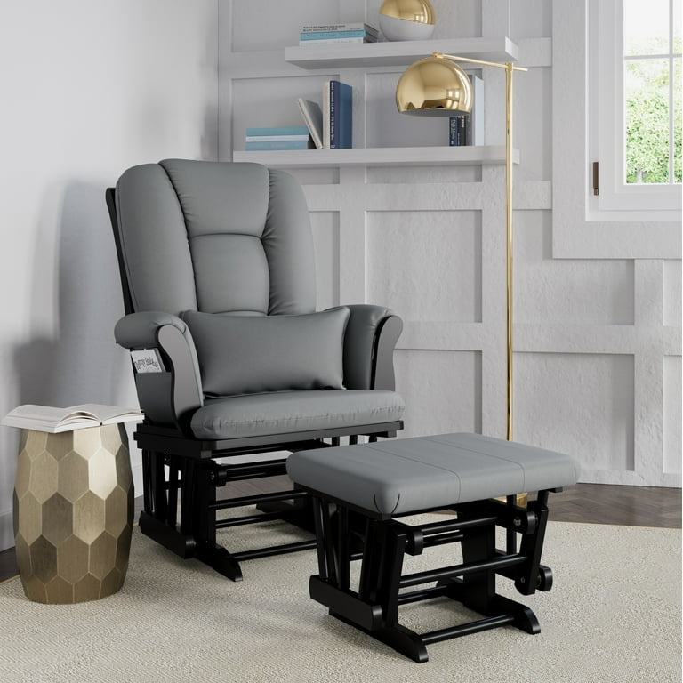 Black nursery glider hot sale