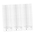 thumbnail image 4 of 60 piezas de cinta adhesiva de impacto para golf, pegatinas de impacto para golf, equipo de análisis de consistencia Estilo B, 4 of 9