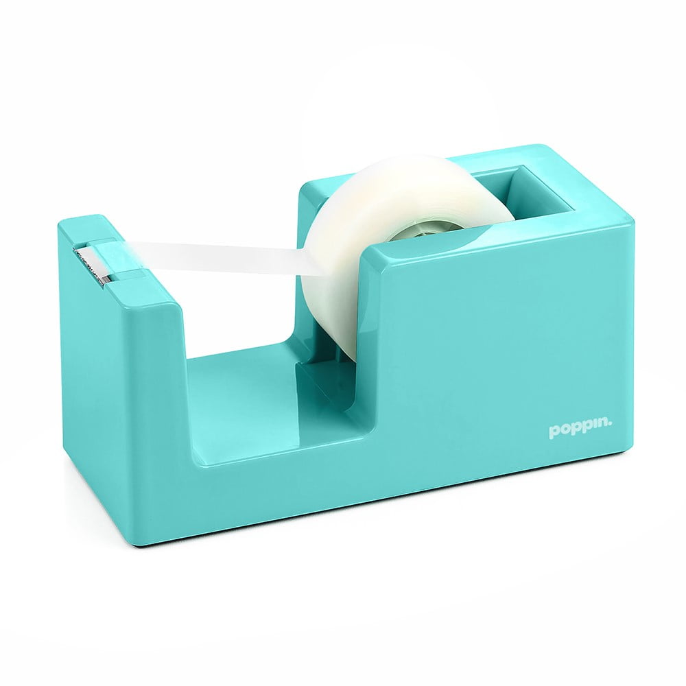 Tape Dispenser and Tape, Aqua