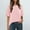 Pink, variant on Tittly T Shirts for Women Basic Tees Casual Contrasting Striped Short Sleeved Pocket Round Neck T Shirt Tshirts Shirts Tops for Women Trendy Pink XL