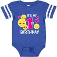 thumbnail image 3 of Inktastic Its My 1st Birthday with Smiling Emoticons Girls Baby Bodysuit, 3 of 5