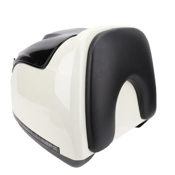 Case Superior De Motocicleta Universal, Bolsa De Motocicleta Retro Retro 38L Con Cerradura Y Llave, Caja De Troncos De Motocicleta Con Caja Superior Para Bicicletas Eléctricas