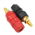thumbnail image 1 of MesaSe 1 Paire 4 mm Reliure de Haut-Parleur Audio PostTerminal Noir Rouge pour Adaptateur de Prise, 1 of 7