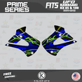 thumbnail image 3 of Kalair GFX Graphics Kit for Kawasaki KX100 UFO RESTYLE (2001-2013) Prime Series, 3 of 5