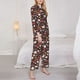 thumbnail image 3 of Balery To The Best Mom Conjunto de Pijama con Estampado para Mujer, Conjunto de Dos Piezas con Manga Larga, Ropa de Dormir Suave con Bolsillos, Pijamas Cómodos-XX-Large, 3 of 7