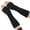 Black, variant on Gloves for Cold Weather,Winter Gloves Women Cable Knit Arm Warmer Gloves Super Long Fingerless Thumb Hole Gloves Mittens Fingerless Knit Arm Warmers Sleeves Mittens Fingerless Gloves Black