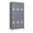 Locker + 6 door + Gray+2, variant on KAIFENG 3 Door Gray Lockable Storage Locker Cabinet Freestanding Organizer For Office School Gym Garage Home