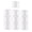 White, variant on 10 Sets Bra Clip Clickers Front Closure Buckle CLIPS - White, 33 x 32mm