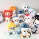 thumbnail image 2 of Nuevo diseño conjunto pez feo tiburón gato Sanrio Kuromi My Melody canela muñeco de peluche llaveros, 2 of 4