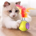 thumbnail image 6 of KMWGRE 2025 Upgraded Interactive Cat Toy Smart Automatic Rolling Pet Electronic Motion Activated Indoor Play Companion with Agile Movement Yellow One Size, 6 of 6