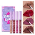 thumbnail image 1 of 1 Juego de lápiz labial mate, 4 colores, lápiz labial líquido con tinte de terciopelo de larga duración, taza antiadherente resistente al agua, brillo de labios, herramienta cosmé, 1 of 5