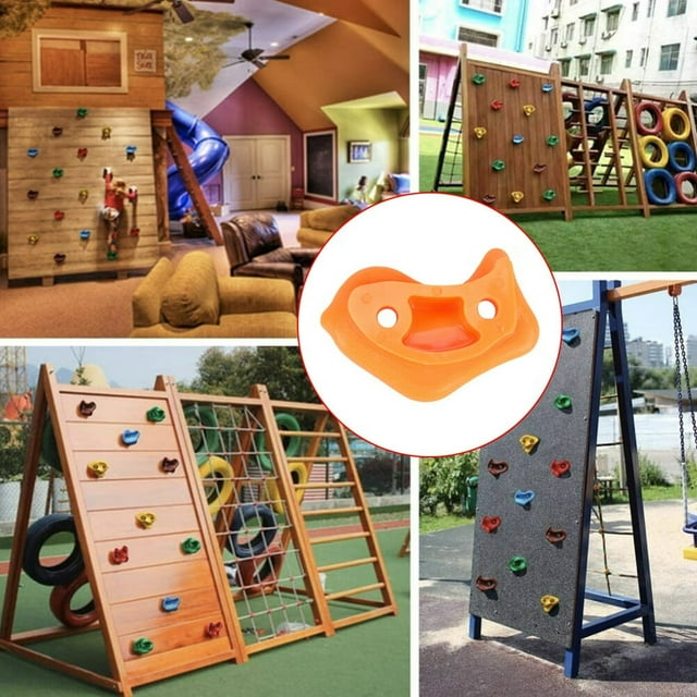 MesaSe 10x Pierres d'Escalade pour Enfants Roches Point d'Escalade Extérieur Prise Murale Saisir Grip.UK