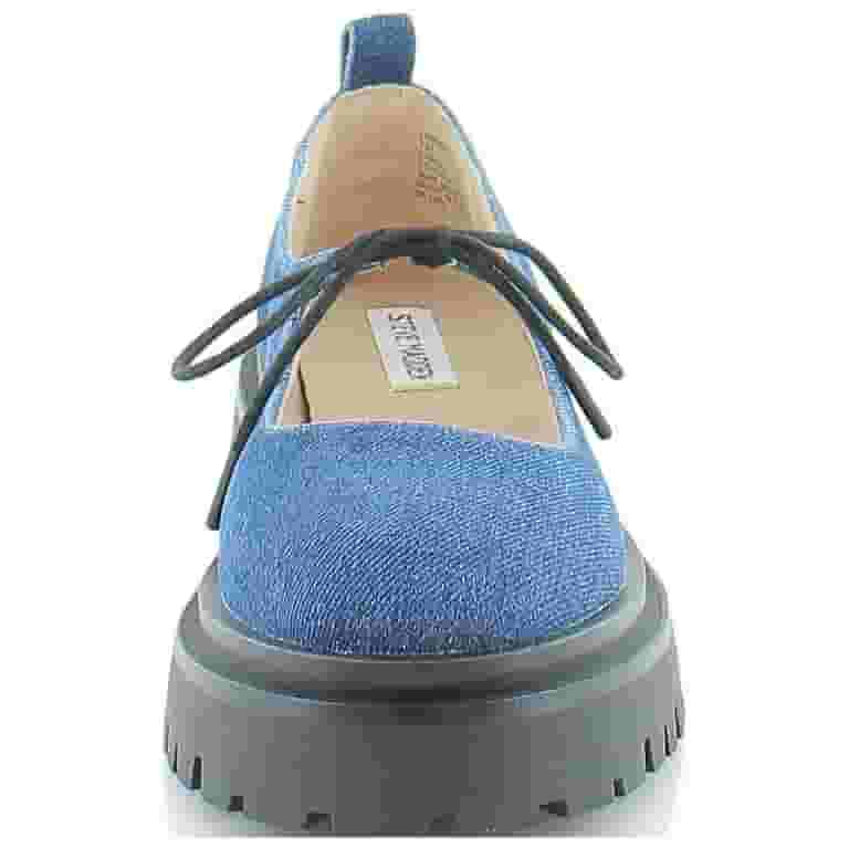 Steve Madden Womens Landon Denim Slip On Moccasins - Walmart.com Steve Madden Womens Landon Denim Slip On Moccasins - Walmart.com