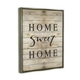 thumbnail image 5 of Stupell Industries Home Sweet Home Family Typography Luster Gray Framed Floating Canvas Wall Art, 16x20, by Border Bloom, 5 of 5