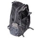 thumbnail image 3 of Mochila negra para exteriores, de nailon, ligera, repelente al agua, para senderismo, deportes, mochila informal de viaje, para hombre, 3 of 14