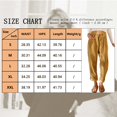 thumbnail image 4 of SHIBEVER Womens High Waisted Pants Work Corduroy Pants Fall Streetwear Straight Leg Trousers Loose Fit Slacks with Pockets Khaki, 4 of 4