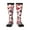 2 Black-1, variant on record rock Skull lips print thigh-high socks, crafted for both men and women with a stretchy, high-opaque design perfect for daily wear