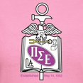 thumbnail image 3 of CafePress - Pi Sigma Epsilon Colored Crest T Shirt - Women's Traditional Fit Dark T-Shirt, 3 of 4