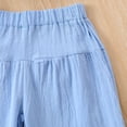 thumbnail image 4 of OGLCCG Girls Summer Outfit Sleeveless Lace Crop Tank Tops and Wide Leg Ruffle Pants Cute 2 Piece Clothing Set 2-8 Years, 4 of 9