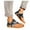 Gray, variant on Ichuanyi Slippers for Women Women Summer Clip-Toe Shoes Camouflage Zipper Comfy Flats Casual Beach Sandals