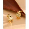 thumbnail image 2 of Pendientes Sailimue de Nudo con Baño de Oro 14K para Mujer, 2 of 9
