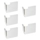 thumbnail image 4 of Organizador de tarjetas con 5 separadores, fácil de usar, caja para tarjetas, divisor versátil para coleccionistas. Blanco, 4 of 9