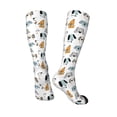 thumbnail image 5 of Lsque Puppy Printed Crew Socks Men's Women's LightWeight Thin Casual Calf Socks ,Knee High Socks,Cotton Socks, 5 of 9