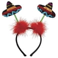thumbnail image 2 of Cinco De Mayo Fiesta Party Sombrero Headboppers Accessories, Plastic, 11" x 9", 2 of 2