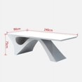 thumbnail image 1 of Study Computer Desk Gaming Organizer Corner Conference Office Desk Standing Writing Escritorios De Oficina Desk Accessories My Lux Decor Round, 1 of 13