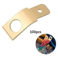 thumbnail image 3 of MERIGLARE 100 Pieces Quick Disconnect Connectors 1/4" Male Tab for Machinery Computers, 3 of 8