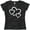 Storm Camo, variant on Inktastic Three White Hearts Women's T-Shirt