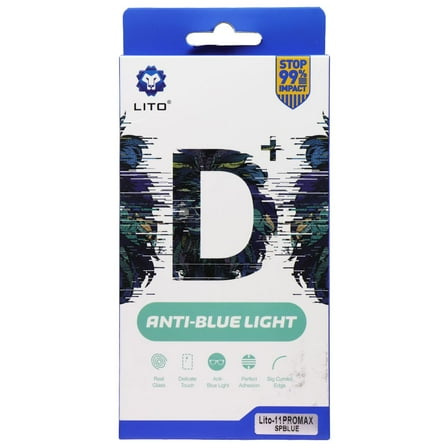 LITO D  Anti-Blue Light Screen Protector for Apple iPhone 11 Pro Max (2 Pack)