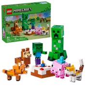 LEGO Minecraft Baby Pig's Birthday Celebration 21281, Collectible Model Figures Set
