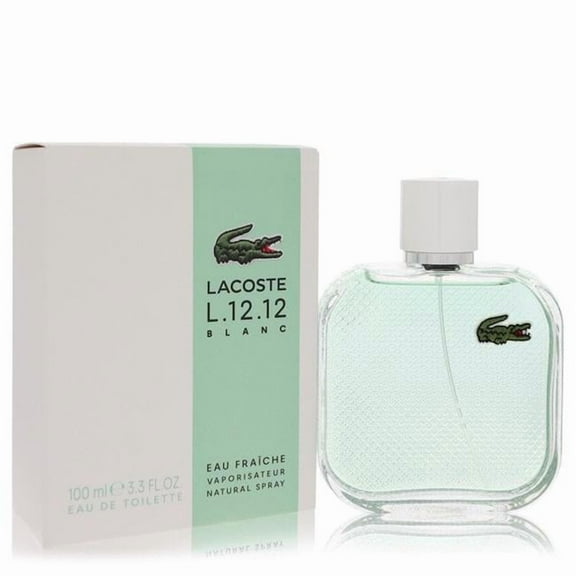 Lacoste 566177 100 ml L.12.12 Blanc Eau Fraichie Eau De Toilette Spray for Men