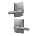 thumbnail image 3 of Schlage Fc172-Brw-Cen Custom Broadway Non-Turning Two-Sided Dummy Door Lever Set - Nickel, 3 of 7