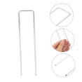 thumbnail image 5 of LEORX 20Pcs Garden Stakes U Shape Steel Landscape Staples for Securing Landscape Edging and Decorations, 5 of 7