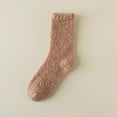 thumbnail image 2 of Vorkoi Womens Mens Fuzzy Socks Fleece Fluffy Cabin Plush Warm Sleep Soft Cozy Winter Adult Socks, 2 of 4