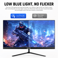 thumbnail image 5 of Gawfolk 24.5 Inch Gaming Monitor 300Hz FHD , 1080P Built-in Speakers, DP/HDMI, 75x75mm VESA Wall Mount, Home Office Business, Black, 5 of 6