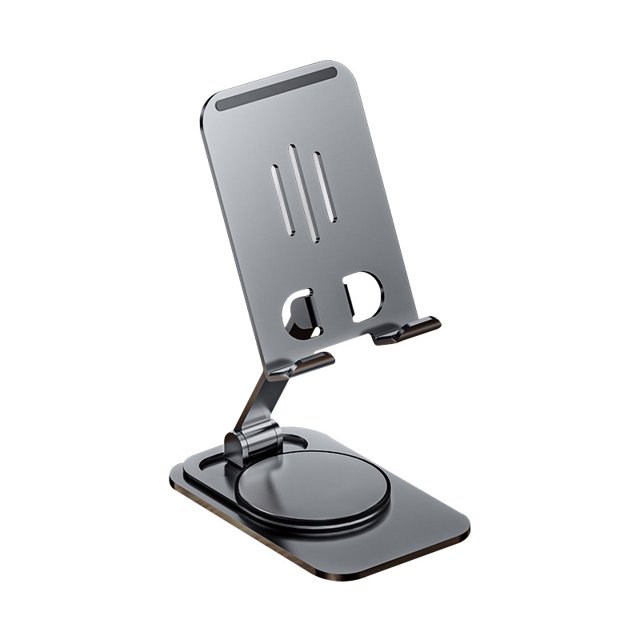 Soporte Giratorio Ajustable para computadora portátil - Soporte Perezoso Plegable para Tableta de aleación de Aluminio Giratorio de 360° - Soporte de Escritorio portátil para teléfono móvil Shuxiu Wang 8390615165310