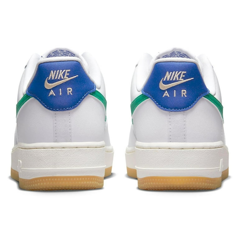 Women's Nike Air Force '07 White/Stadium Green-Game Royal