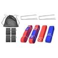 thumbnail image 4 of Tnarru Beach Volleyball Lines for Sand Court Marker Kit Workout Exercise Single or Double Court (8M 16M Length) for Sports Beach Party red blue, 4 of 10