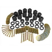Prothane 81-86 Jeep CJ8 1in Lift Body Mount - Black Fits select: 1981-1985 JEEP SCRAMBLER