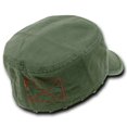 thumbnail image 3 of French Round Bill Caps, Olive, S (011), 3 of 3